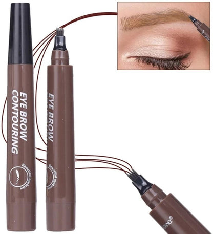 Waterproof Smudge Proof Eyebrow Pencil Brown