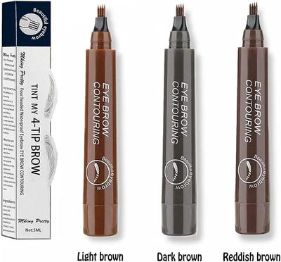 Waterproof Smudge Proof Eyebrow Pencil Brown