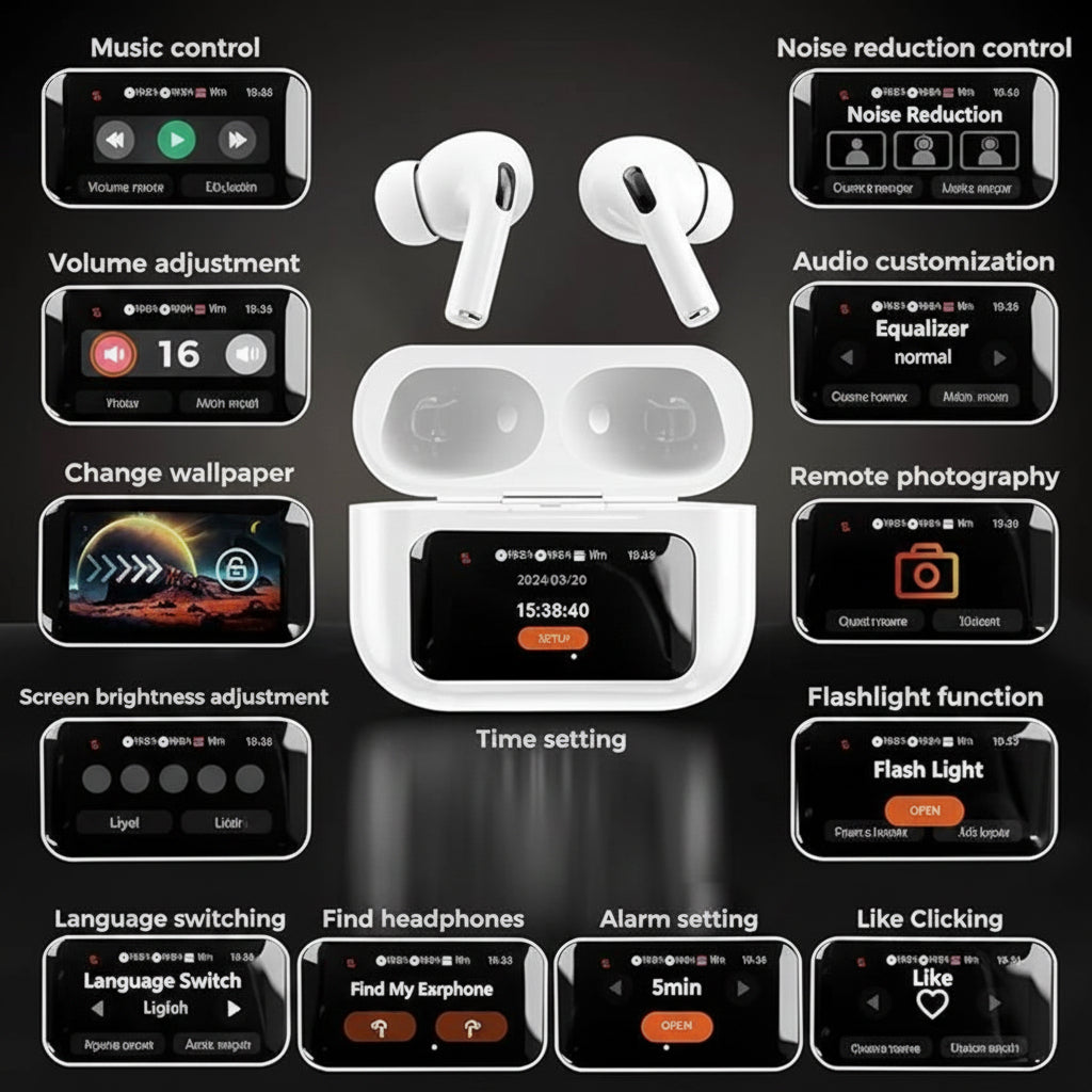 A9 Pro TWS Bluetooth Earbuds