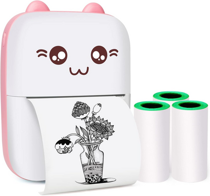 Mini Portable Photo Printer — Bluetooth Instant Pocket Printer