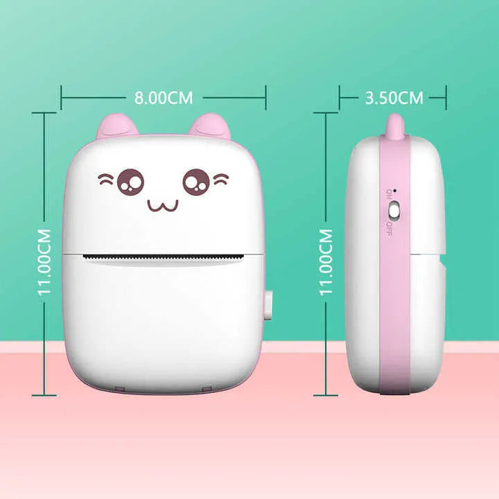 Mini Portable Photo Printer — Bluetooth Instant Pocket Printer